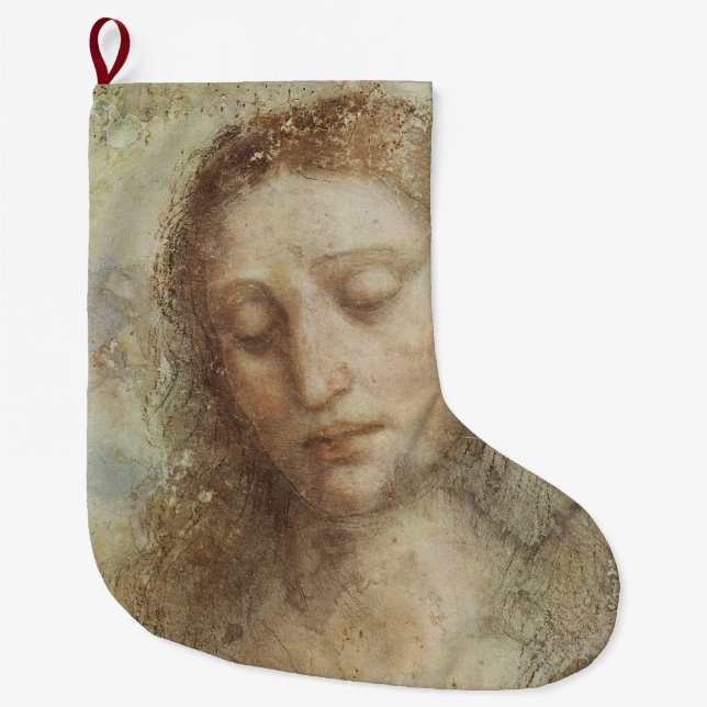 Meia De Natal Grande Cristo (Cristianismo) (Leonardo da Vinci) (Frente)