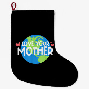 Meia De Natal Grande Dia de Amar a Mãe Terra