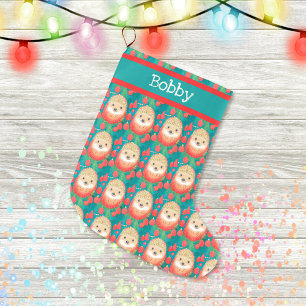 Meia De Natal Grande Doce Hedgehogs e Gomas
