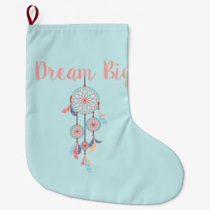 Meia De Natal Grande Dreamcatcher Bohemian Drecher Catcher