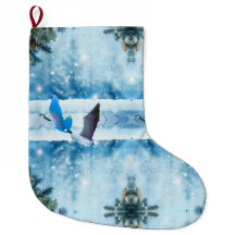 Duas Meias Azuis de Natal