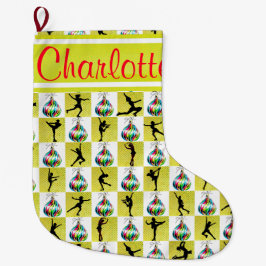 Meia De Natal Grande ESTOCUPAÇÃO DE NATAL bonito E PERSONALIZADO