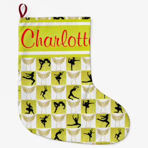 MEIA DE NATAL GRANDE ESTOCUPAÇÃO PERSONALIZADA DE NATAL PERIGOSO DE PER