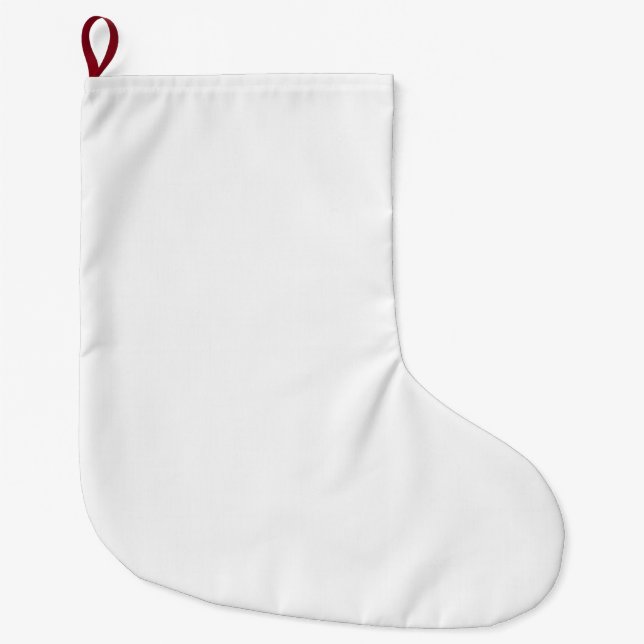 Meia De Natal Grande Estoque de Natal (Frente)