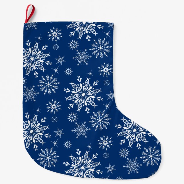 Meia De Natal Grande Estoque de Natal (Frente)