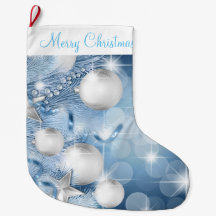 Estoque Natal/Ornamentos Azuis