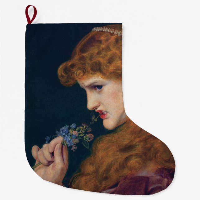 Meia De Natal Grande Feisty Red Hired Woman (Sombra do Amor) (Divórcio) (Frente)