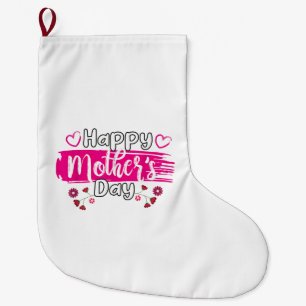 Meia De Natal Grande Feliz Dia de as mães 2025 Tshirt para Mulheres Mãe