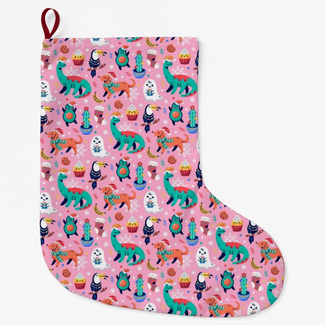 Meia De Natal Grande Feliz Natal (Frente)