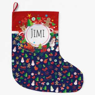 Meia De Natal Grande  Feliz Natal e Feliz ano novo! XMAS 2021