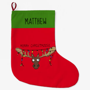 Meia De Natal Grande Feriado de Natal, Cute Engraçado