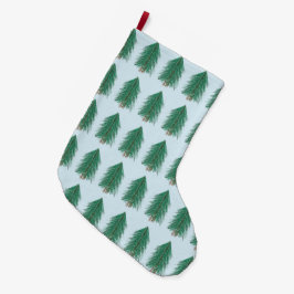 Meia De Natal Grande Fir Tree Forest