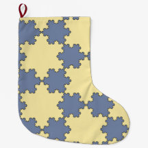 Flocos de neve Koch Tesselados (Padrão Fratural)