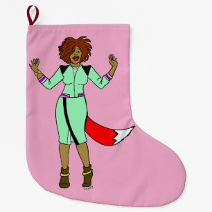 Meia De Natal Grande Foxy Girl