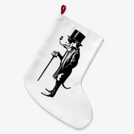 Meia De Natal Grande Grande Danois Senhor