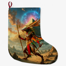 Meia De Natal Grande Guardião do Portão Celestial – Anúbis
