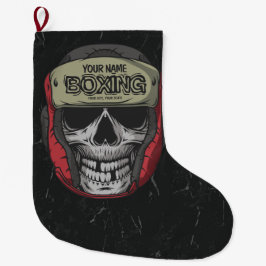 Meia De Natal Grande Gym de Boxer Boxer Personalizado