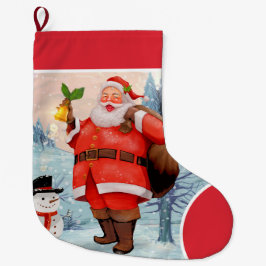 Meia De Natal Grande Ha Ha Feliz Natal Grande Banque de Natal