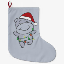 Hippo Natal Animais de inverno Hippos Grande Crist