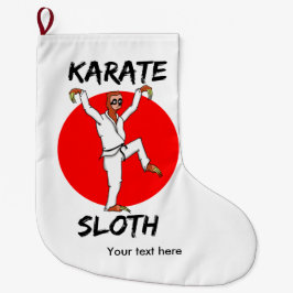 Meia De Natal Grande karate sloth ALL COMPRA TEXT.png