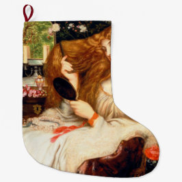 Meia De Natal Grande Lady Lilith (Beleza Impressionante com Cabelo Verm