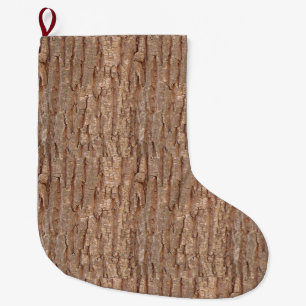 Meia De Natal Grande latido de árvore 