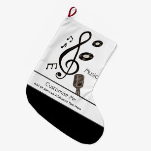 Meia De Natal Grande Lover de Música