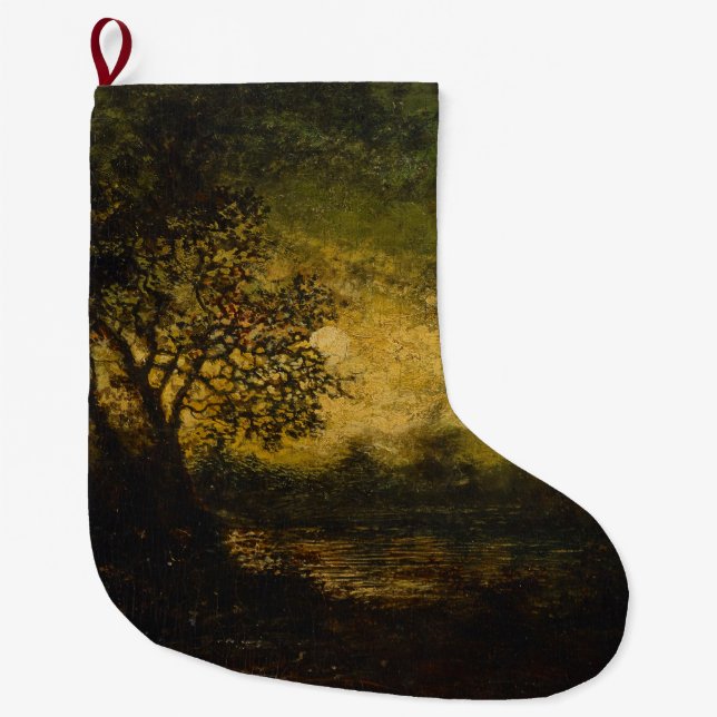 Meia De Natal Grande Luz-lua (por Ralph Albert Blakelock) (Frente)