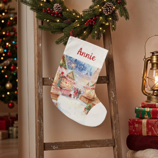 Meia De Natal Grande Magical Christmas Market (Criador carregado)