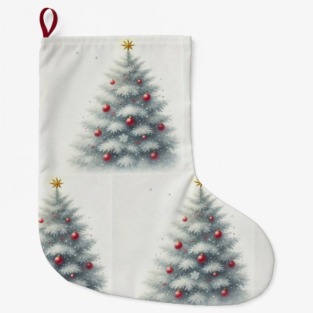 Meia De Natal Grande Meias de Natal (Frente)