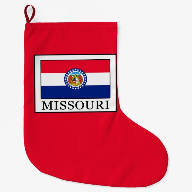 Meia De Natal Grande Missouri (Frente)
