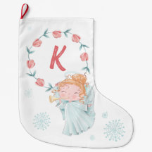 Monograma de Anjo de Natal