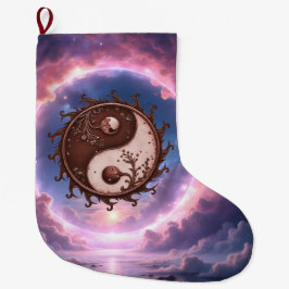 Meia De Natal Grande Moonlit Balance – Yin Yang of Eternal Light. 