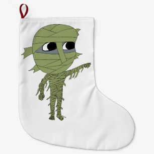 Meia De Natal Grande múmia chibi