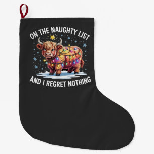 Meia De Natal Grande Na Lista dos Travessos e Não Me Arrependo de Nada