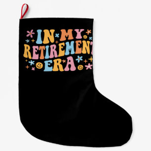 Meia De Natal Grande Na Minha Era de Aposentadoria Eu