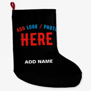MEIA DE NATAL GRANDE NA MODA MODERNO PERSONALIZÁVEL MARCA VERIFICADA NE