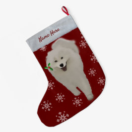 Meia De Natal Grande Natal Amovido com dois lados PERSONALIZAR