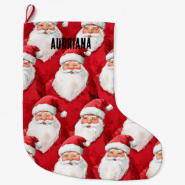 Meia De Natal Grande Natal do Papai Noel