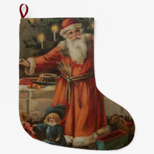 Meia De Natal Grande Natal Stocks, Vintage de Natal