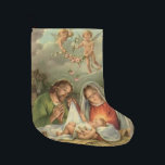 Meia De Natal Grande Natividade santamente Jesus Mary Joseph da família<br><div class="desc">Meia da natividade do Natal com a família,  o Jesus,  a Mary e o St Joseph santamente</div>