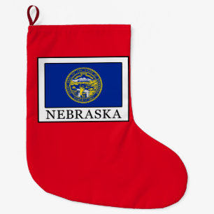 Meia De Natal Grande Nebraska