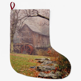 Meia De Natal Grande Névoa da manhã