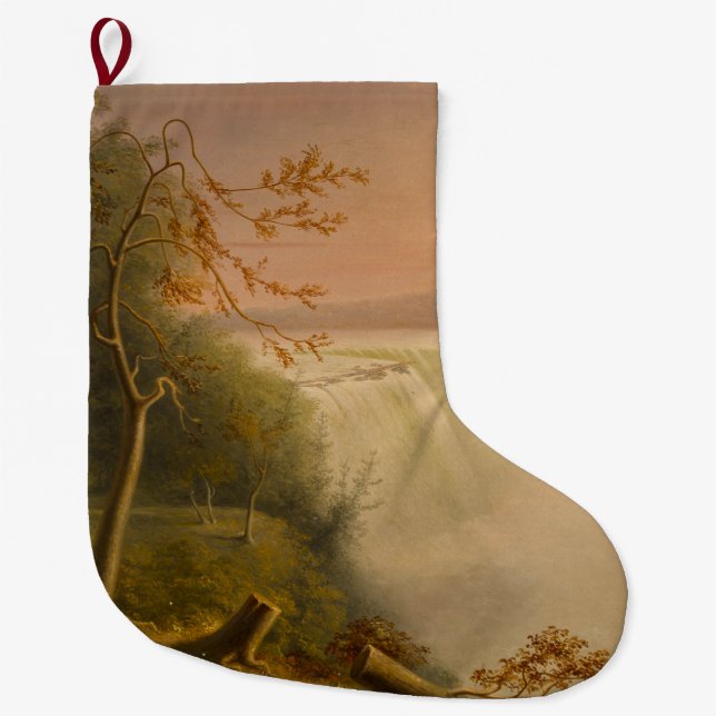 Meia De Natal Grande Niagara Falls (Faixas de Ferradura) (Rembrandt Pea (Frente)