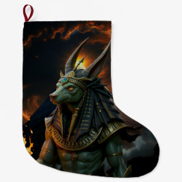 Meia De Natal Grande Observador do Além – Anubis.