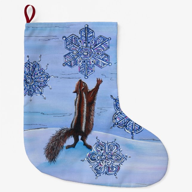 Meia De Natal Grande Oh tão próximo! (Frente)