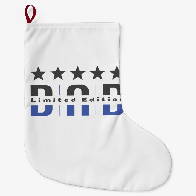 Meia De Natal Grande Pai Limited Edition (Frente)