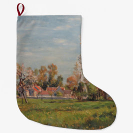 Meia De Natal Grande Paisagem ao redor de Lagny, França (Paisagem Rural