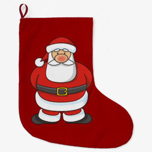 Meia De Natal Grande Papai Noel
