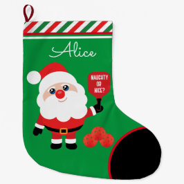 Meia De Natal Grande Papais noeis de 🎅